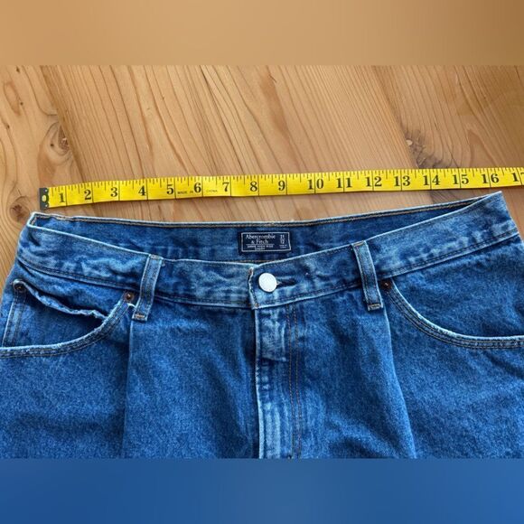 Lot of Two Pairs of Abercrombie & Fitch Annie High Rise Denim Shorts Size 31/12 - Picture 4 of 11